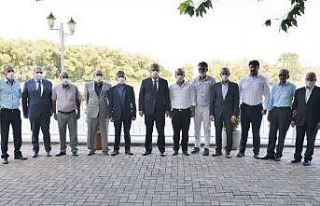 Taşıyıcı kooperatiflerinin başkanları Kayseri...