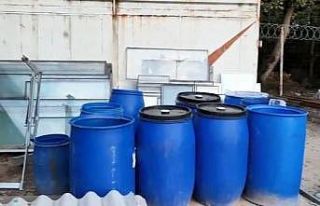 Tekirdağ’da tonlarca kaçak içki ele geçirildi