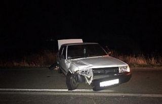 Tekirdağ’da trafik kazası: 1 yaralı