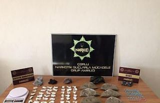 Tekirdağ’da uyuşturucu operasyonu