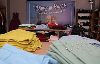 Tekkeköy’de mağaza gibi “Hayır Çarşısı”