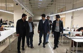 Tekstil atölyesinde 75 kadın istihdam ediliyor