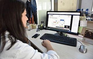 Tepebaşı’nda online eğitim çalışması