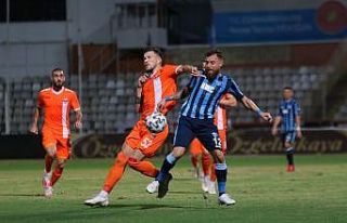 TFF 1. Lig: Adana Demirspor: 0 - Adanaspor: 0 (İlk...