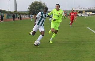 TFF 1. Lig: Giresunspor: 0 - Ümraniyespor: 1 (İlk...