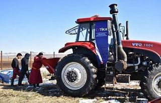 TİKA’dan Moğol çiftçilere destek
