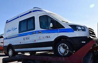 TİKA’dan Tunus’un korona ile mücadelesine ambulans...