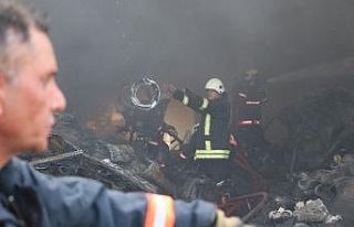 Tırmıl Sanayi Sitesi’nde çıkan yangın korkuttu