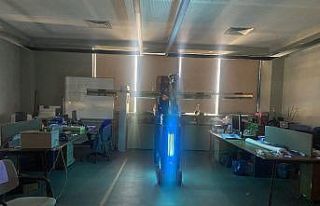 Toplu taşımada Korona düşmanı ‘Mor çiçek’...