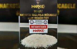 Torbacıları besleyen tacir, 1 kiloya yakın metamfetamin...