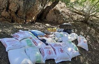 Tunceli’de 5 sığınak imha edildi, 2,5 ton malzeme...
