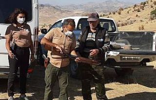 Tunceli’de av denetimi, 3 kişiye yasal işlem yapıldı