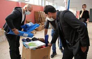 Tunceli’de okullara spor malzemesi desteği