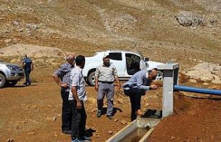 Tunceli’de yaylalara yol ve hayvanlara su desteği