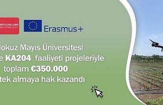 Türkiye Ulusal Ajansı’ndan OMÜ’nün 2 ayrı...