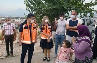 Tütüncü, çocukların park isteğini geri çevirmedi