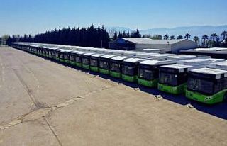 UlaşımPark otobüsleri 1 ayda 2 milyon kilometre...