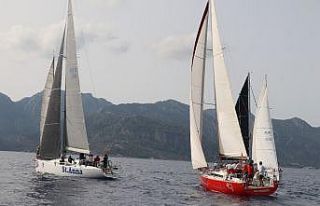 Uluslararası Yelkenli yat yarışında ikinci gün...