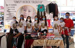 Umut bebek için yardım kampanyası