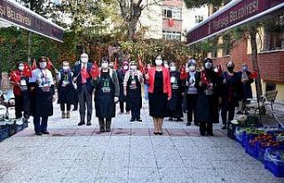 Üretici kadınların Cumhuriyet sevinci