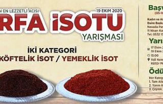 ’Urfa isotu’ yarışması düzenlenecek