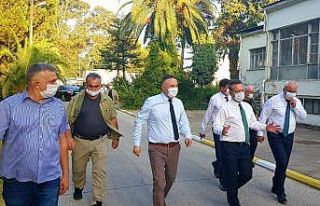 Vali Aksoy, ADÜ Sümer Kampüsü’nü ziyaret etti