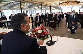 Vali Atay muhtarları dinledi