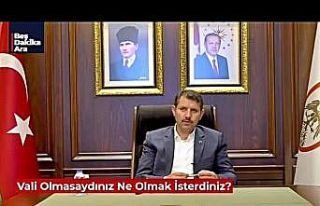 Vali Ayhan,  gençlere  tavsiyelerde bulundu