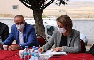 Vali Becel, Çakıllı köyünü ziyaret etti