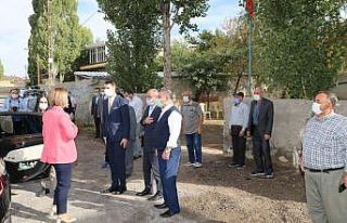 Vali Becel, Karacaören köyünü ziyaret etti