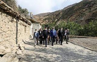 Vali Bilmez, Çatak İlçesini Ziyaret Etti