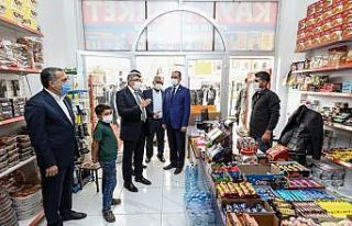 Vali Bilmez, Gürpınar’da pandemi denetimine katıldı