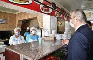 Vali Canalp’ten korona virüs denetimi