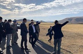 Vali Epcim, Arpalı bölgesinde yapılacak askeri...