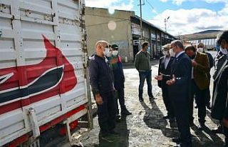 Vali Hüseyin Öner, Küçük Sanayi Sitesinde, ‘Sağlık...