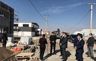 Vali Oktay Çağatay OSB’de incelemelerde bulundu