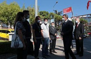Vali Şıldak koronavirüs denetimlerine katıldı