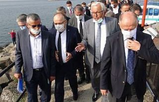 Vali Tutulmaz balıkçı barınaklarını inceledi