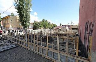 Vali Varol ve Başkan Sayan, cami ve taziye evi temel...