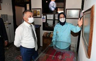 Vali Yazıcı, Abdal Musa Türbesini ziyaret etti