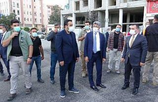 Van Valisi Bilmez, yeni prestij caddeyi inceledi
