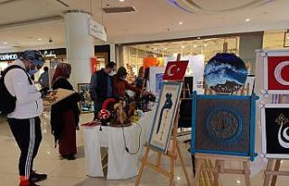 Van’da sedef kakma ve epoxy sergisi
