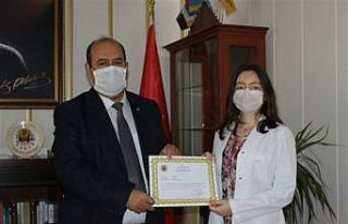 Vefa Sosyal Destek Grubu başarı belgesi ile ödüllendirdi