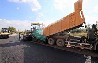 Vezirçiftliği Mahallesi’ne yeni asfalt yol