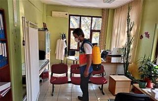 Virüs yok olana kadar dezenfeksiyona devam