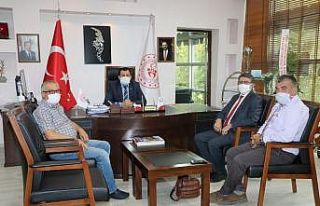 Voleybol İl Temsilciliği’nden İl Müdürü Ali...