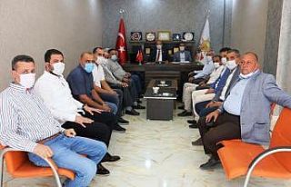 Yalçınkaya Ak Parti ilçe teşkilatını ziyaret...