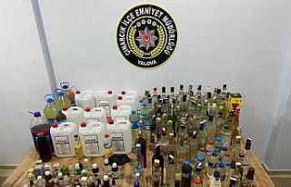 Yalova’da sahte içki imâlathanesine operasyon