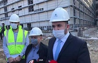 Yalova’da yapımı devam eden hastanede 8,5 şiddetinde...