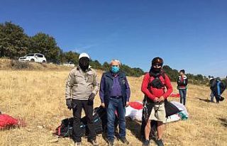 Yamaç paraşütçülerinin yeni mekanı Hisarcık...